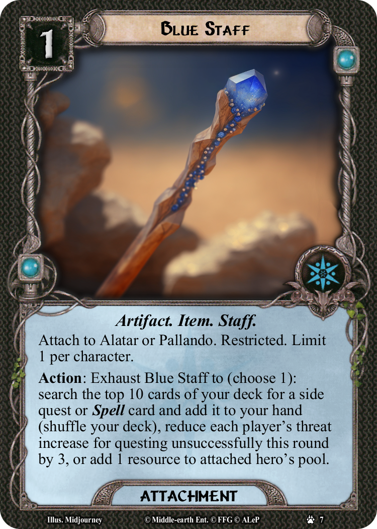 Blue Staff